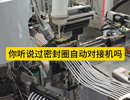 「視頻」你聽說過這款密封圈自動對接機嗎？
