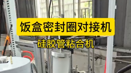 「視頻」硅膠飯盒密封圈對接粘合機，高效安全，為您節(jié)省幾十萬成本！